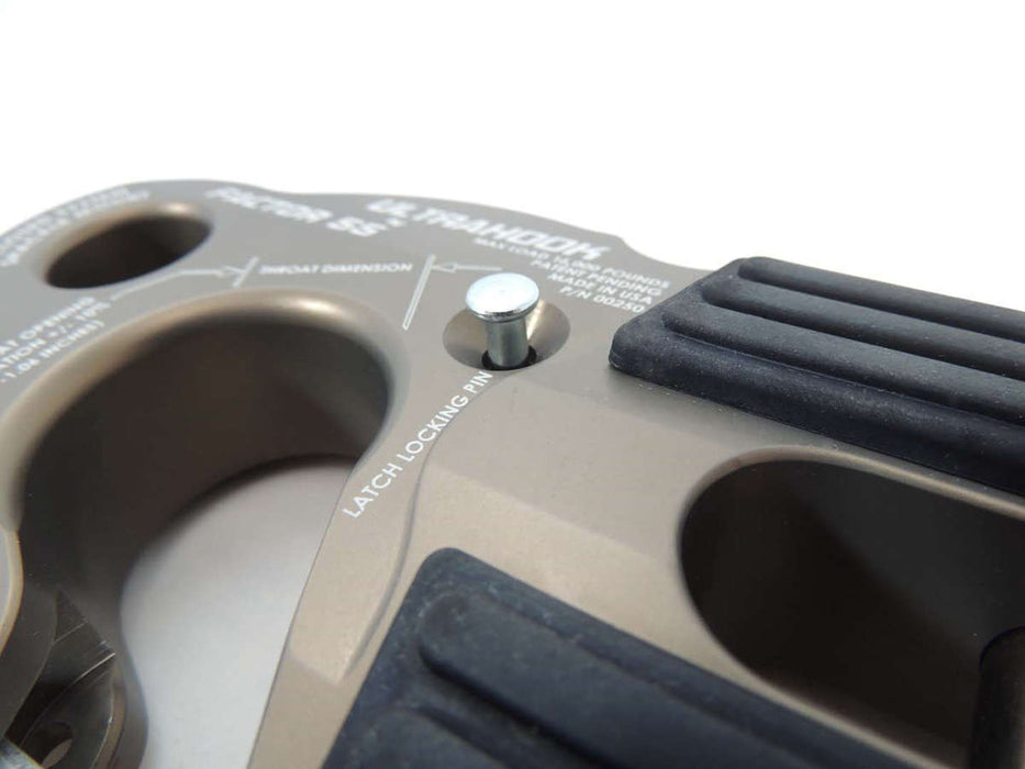 Factor 55 00250-01 UltraHook Winch Hook W/Shackle Mount Red Factor 55 - Truck Part Superstore