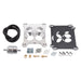 Edelbrock 2697 Edelbrock Square-bore Carb to Spread-bore Manifold Adapter Kit with fuel filter - Truck Part Superstore