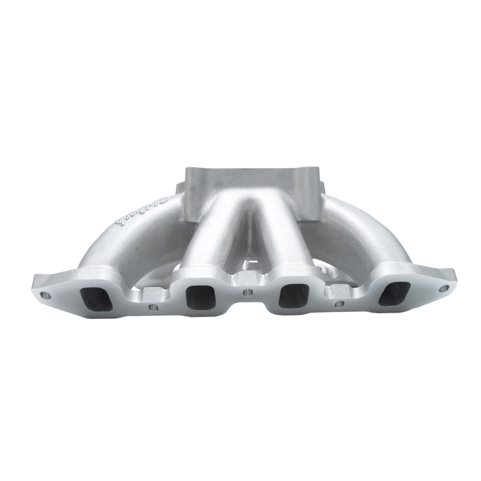 Edelbrock 2848 XX 2 PIECE MANIFOLD ROX SBC 4.5 BORE CENTER DIRT LATE MODEL STD FLANGE VERSION - Truck Part Superstore