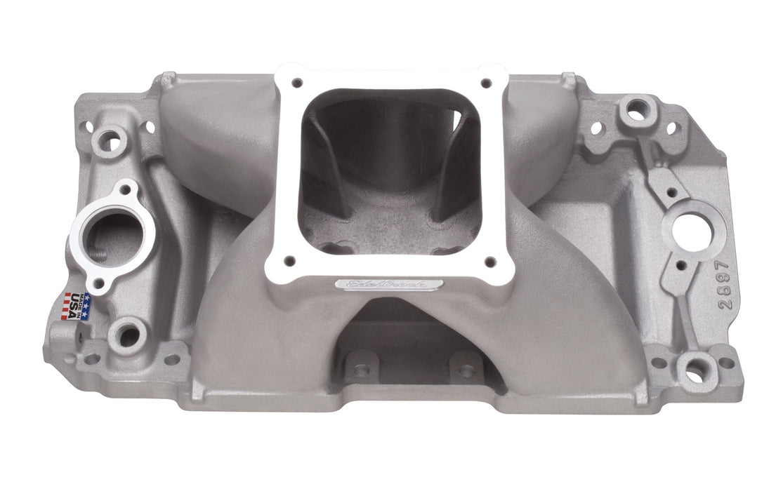 Edelbrock 2897 Edelbrock Super Victor II Intake Manifold for Tall Deck Chevrolet Big-Block V8 - Truck Part Superstore