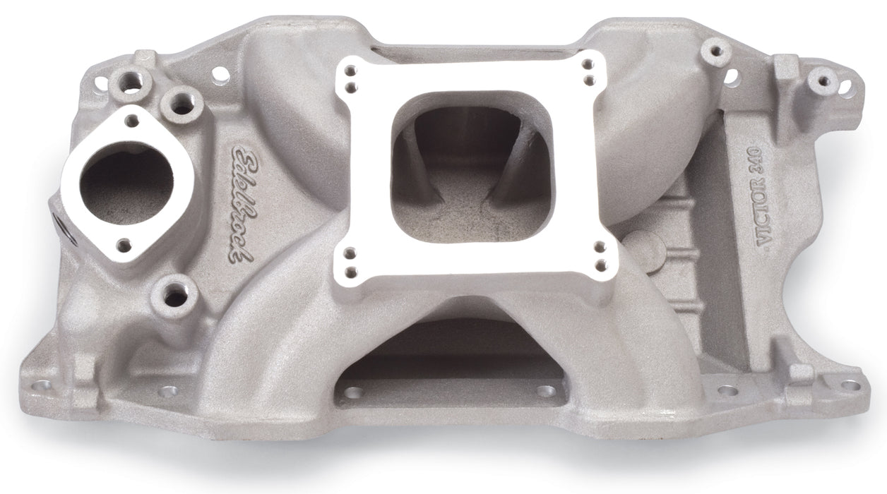 Edelbrock 2915 Edelbrock Victor Intake Manifold for 318-360 Chrysler Small Block LA engines - Truck Part Superstore