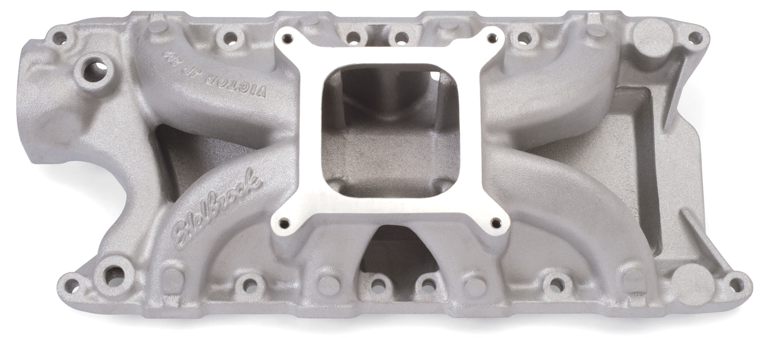 Edelbrock 2921 Edelbrock Victor Jr. 302 Intake Manifold for Ford 289-347 Small-Block V8 - Truck Part Superstore