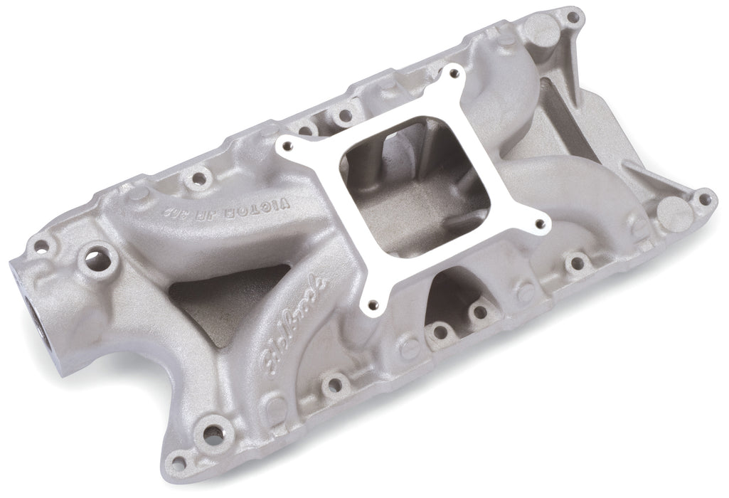 Edelbrock 2921 Edelbrock Victor Jr. 302 Intake Manifold for Ford 289-347 Small-Block V8 - Truck Part Superstore