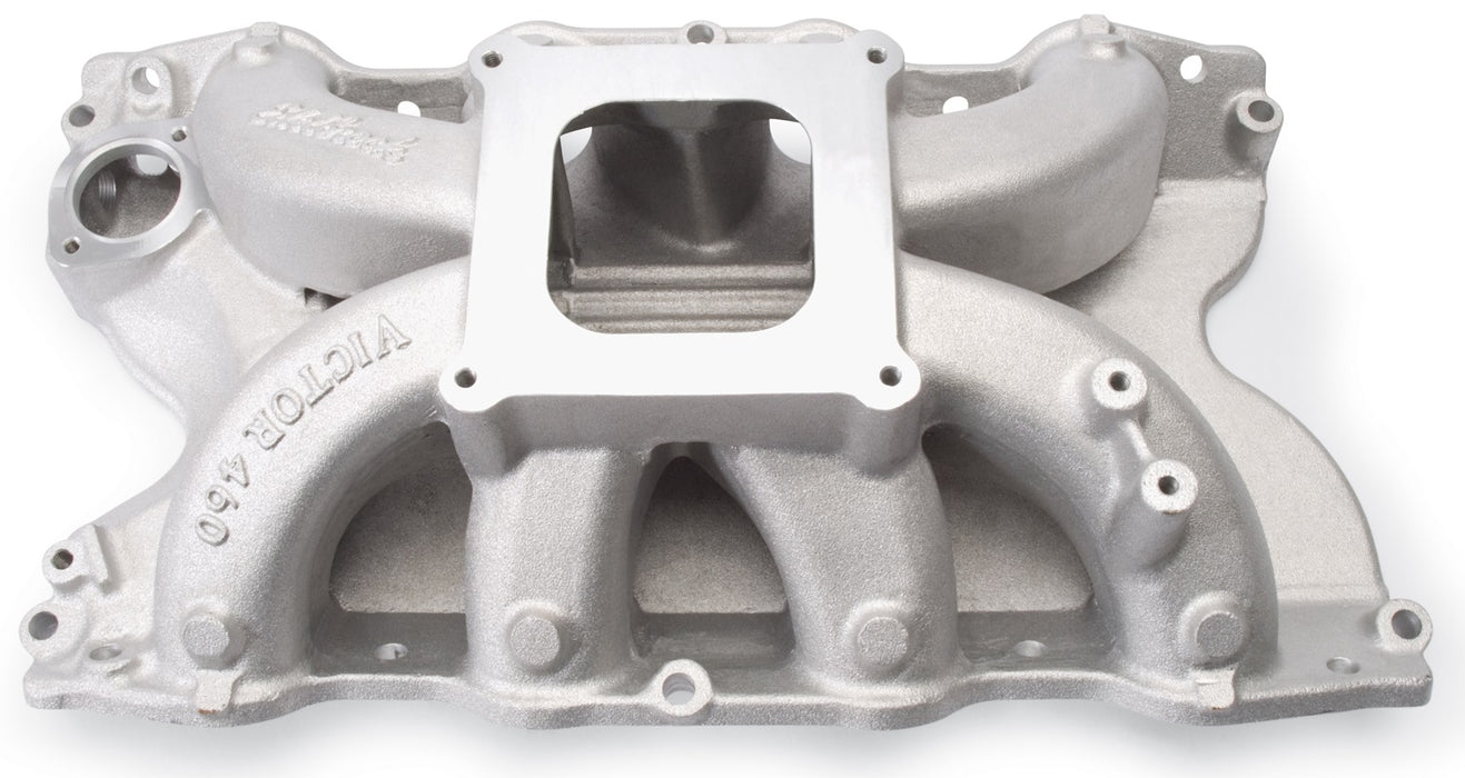 Edelbrock 2966 Edelbrock Victor 460 Intake Manifold for Ford 429/460 Big-Block V8 - Truck Part Superstore