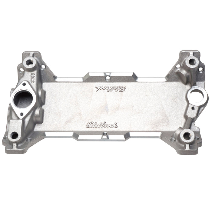 Edelbrock 2992 Edelbrock Victor 18 degree 2 Piece Small Block Chevrolet Base Manifold - Truck Part Superstore