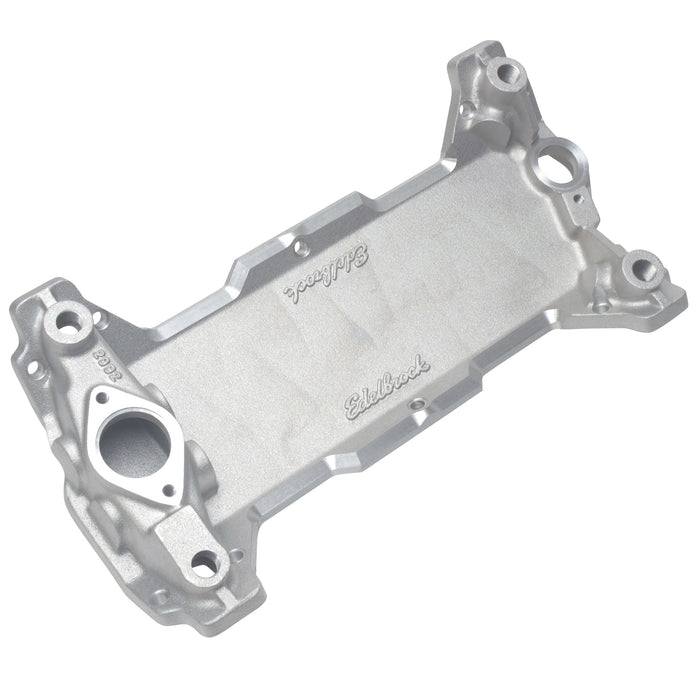 Edelbrock 2992 Edelbrock Victor 18 degree 2 Piece Small Block Chevrolet Base Manifold - Truck Part Superstore
