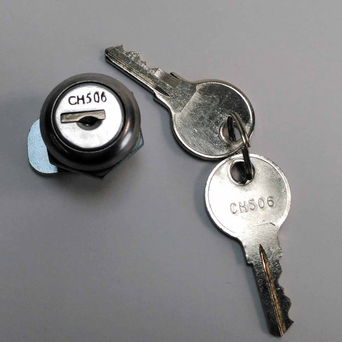 TrailFX 003-CH506CYLNDR Fits CH506 Locks Replacement Lockset and Key - Truck Part Superstore