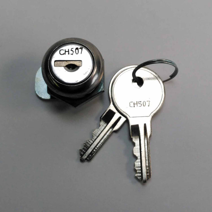 TrailFX 003-CH507CYLNDR Fits CH507 Locks Replacement Lockset and Key - Truck Part Superstore