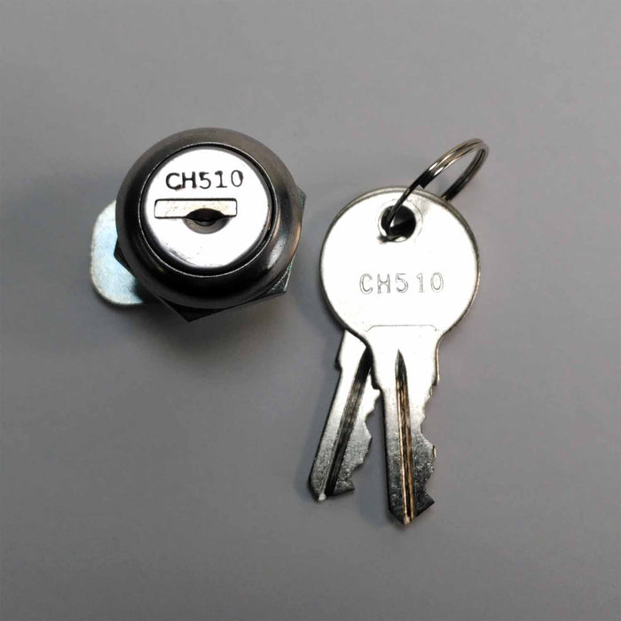 TrailFX 003-CH510CYLNDR Fits CH510 Locks Replacement Lockset and Key - Truck Part Superstore