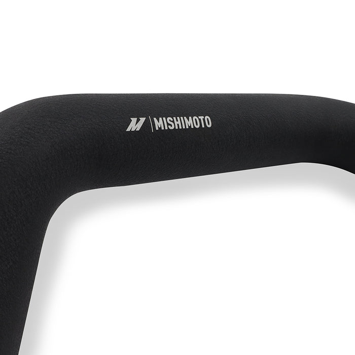 Mishimoto MMICP-DMAX-17HWBK Hot-Side Intercooler Pipe and Boot Kit, fits 6.6L Duramax (L5P) '17-'19, Black - Truck Part Superstore