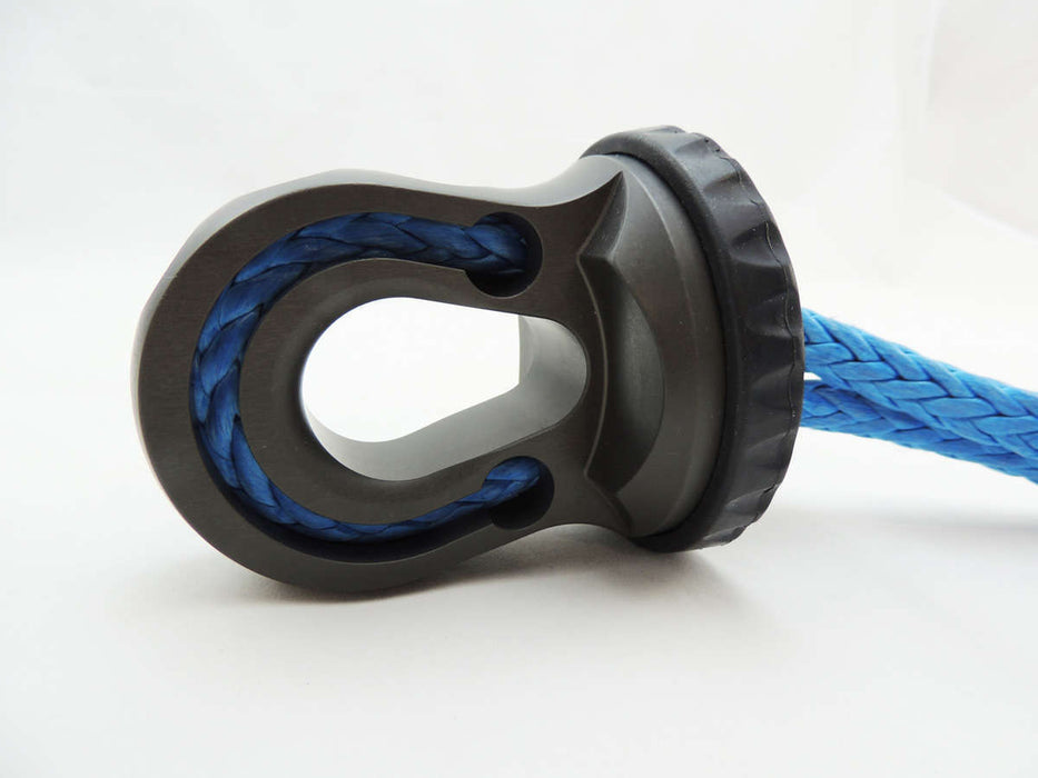 Factor 55 00352-06 Splicer 3/8-1/2 Inch Synthetic Rope Splice On Shackle Mount Gray Factor 55 - Truck Part Superstore