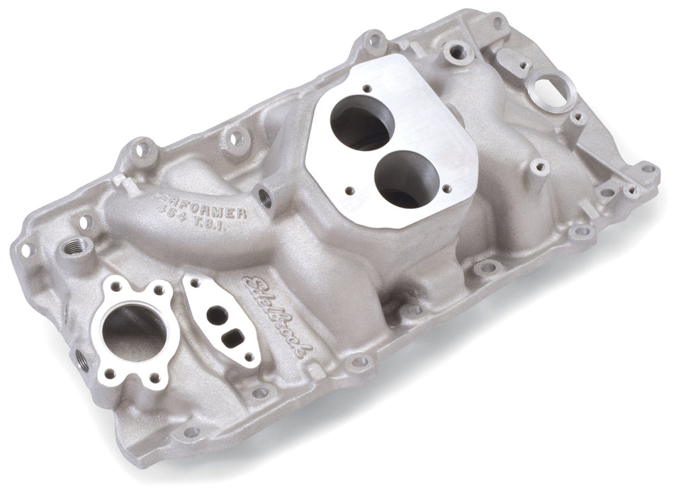 Edelbrock 3764 Edelbrock Performer 454 T.B.I. Intake Manifold For Chevrolet 454 Big-Block V8 - Truck Part Superstore
