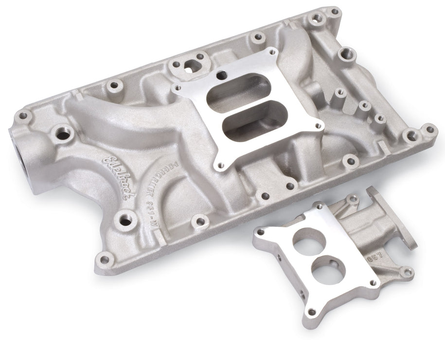 Edelbrock 3781 Edelbrock Performer Intake Manifold for 351W 2V Ford Small Block Windsor engines - Truck Part Superstore