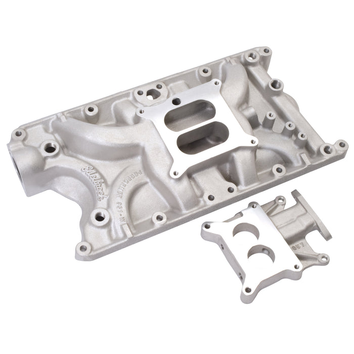 Edelbrock 3781 Edelbrock Performer Intake Manifold for 351W 2V Ford Small Block Windsor engines - Truck Part Superstore