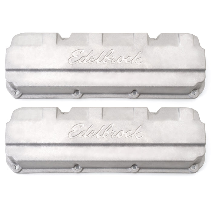 Edelbrock 4267 Edelbrock Sand Cast Aluminum Valve Cover for Edelbrock Big Victor heads. - Truck Part Superstore