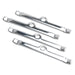 Edelbrock 4426 Edelbrock Hold-Down Tab Kits (Small Block Chevy; set of Chrome 4; 5in. long)? - Truck Part Superstore