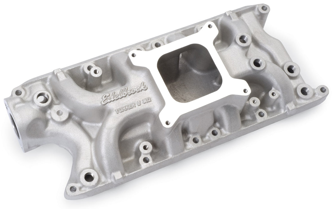 Edelbrock 5021 Edelbrock Torker II 302 Intake Manifold for Ford 289-347 Small-Block V8 - Truck Part Superstore