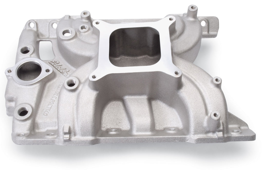 Edelbrock 5056 Edelbrock Torker II Pontiac Intake Manifold for Pontiac 326-455 V8 - Truck Part Superstore