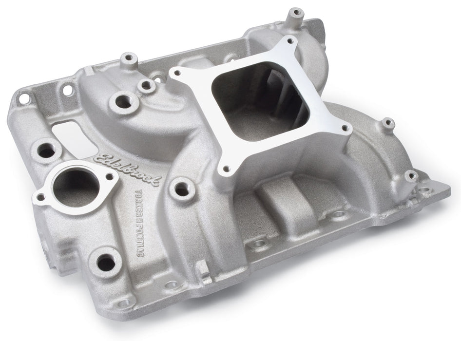 Edelbrock 5056 Edelbrock Torker II Pontiac Intake Manifold for Pontiac 326-455 V8 - Truck Part Superstore