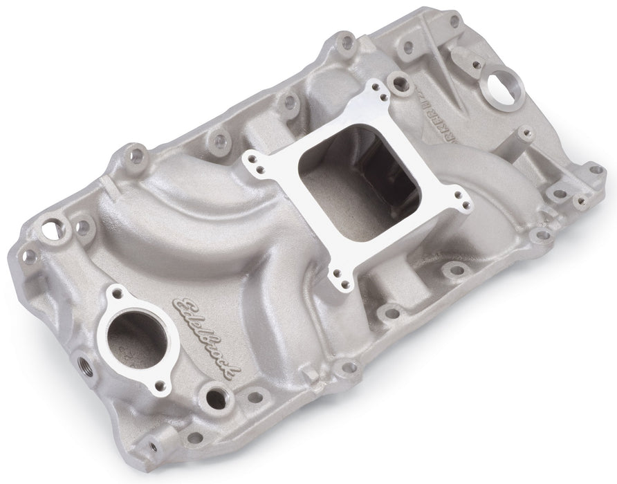 Edelbrock 5061 Edelbrock Torker II 2-O Intake Manifold for Chevrolet 396-502 Big-Block V8 - Truck Part Superstore