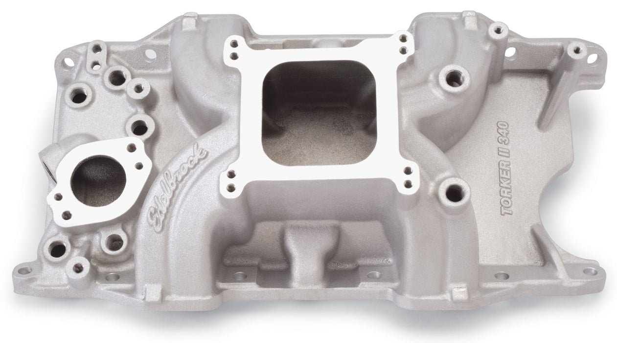 Edelbrock 5076 Edelbrock Torker II Intake Manifold for 318-360 Chrysler Small Block LA engines - Truck Part Superstore