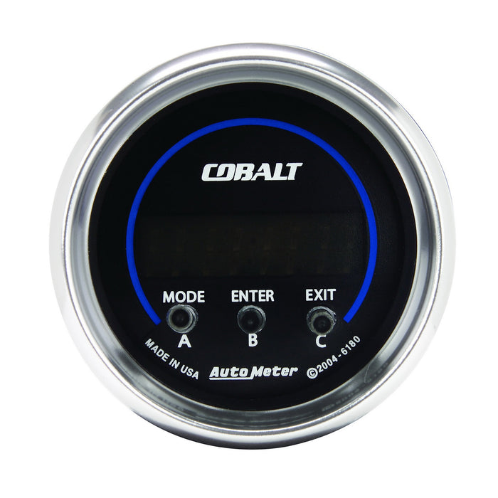 AutoMeter 6180 GAUGE; PERFORM METER; 2 1/16in.; 1/4 MILE/HP/0-60/60-0/G FORCES; DIGITAL; COBALT - Truck Part Superstore