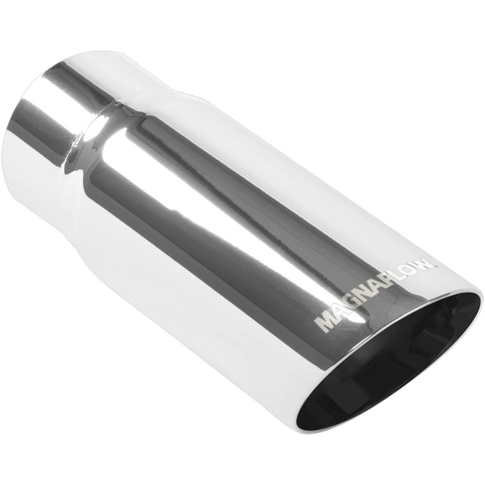 MagnaFlow Exhaust Products 35206 Single Exhaust Tip-3in. Inlet/3.5in. Outlet - Truck Part Superstore