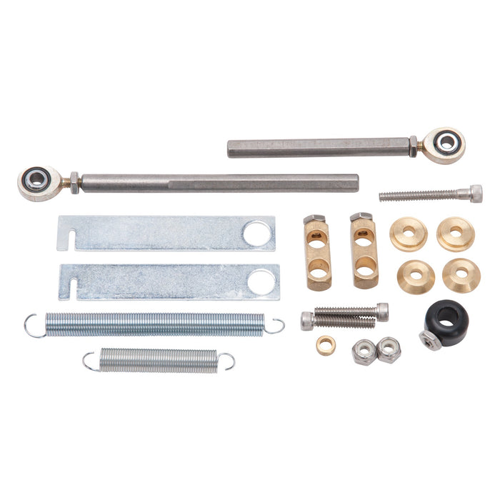 Edelbrock 7094 Edelbrock Dual-Quad Progressive Linkage Kit - Truck Part Superstore