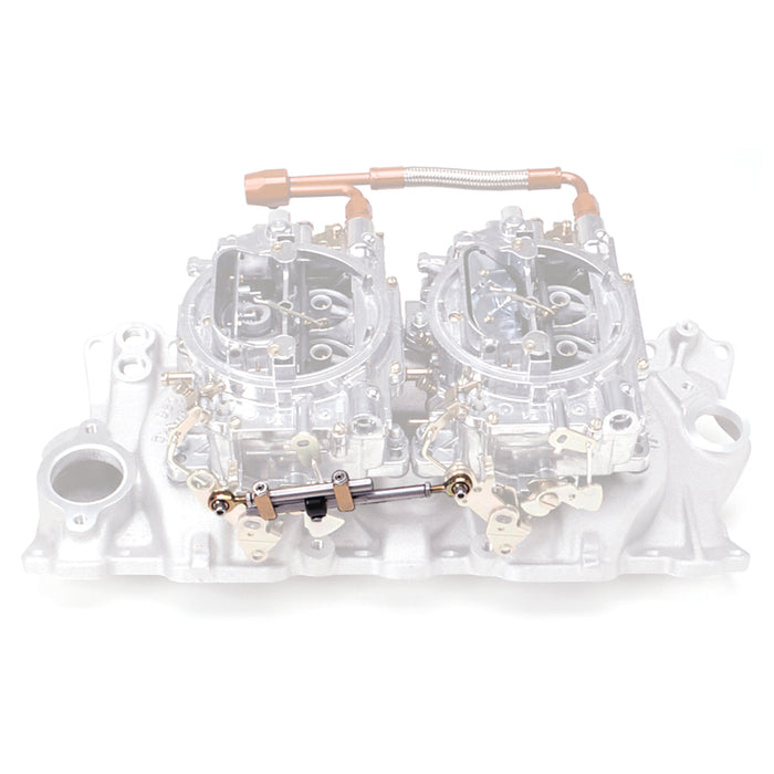Edelbrock 7094 Edelbrock Dual-Quad Progressive Linkage Kit - Truck Part Superstore