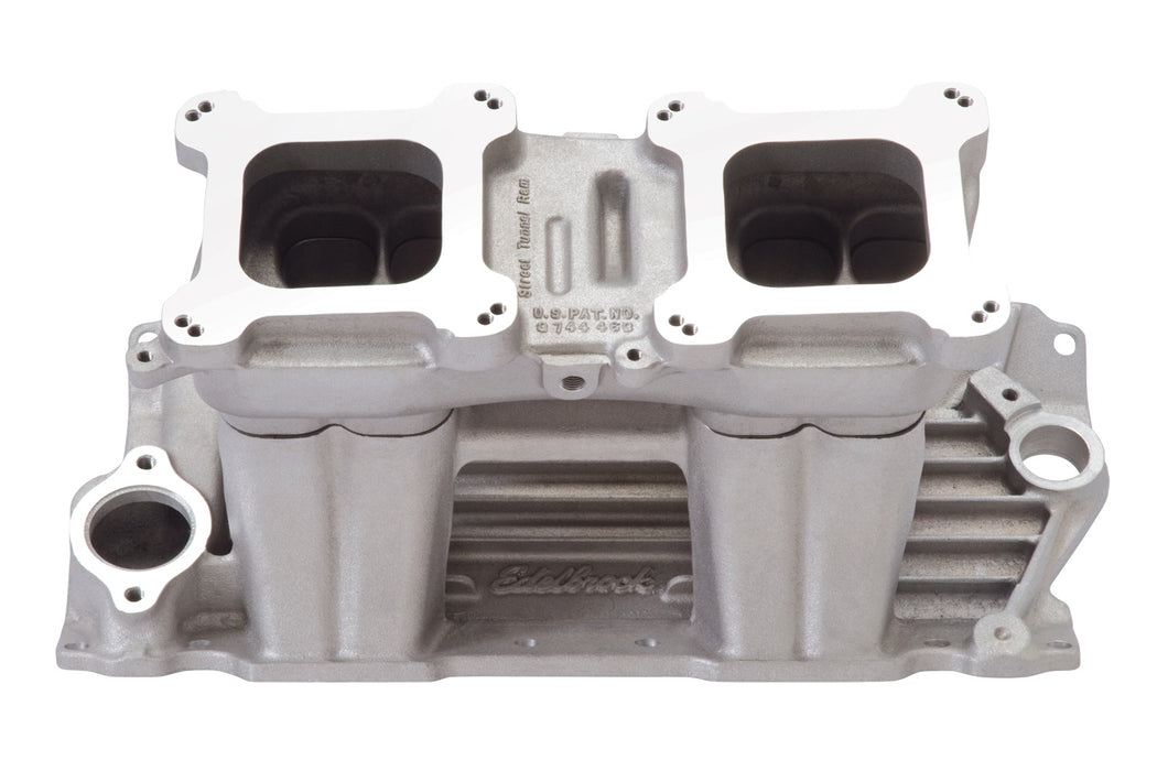 Edelbrock 7110 Edelbrock Street Tunnel Ram Intake Manifold For Chevrolet 302-400 Small-Block V8 - Truck Part Superstore
