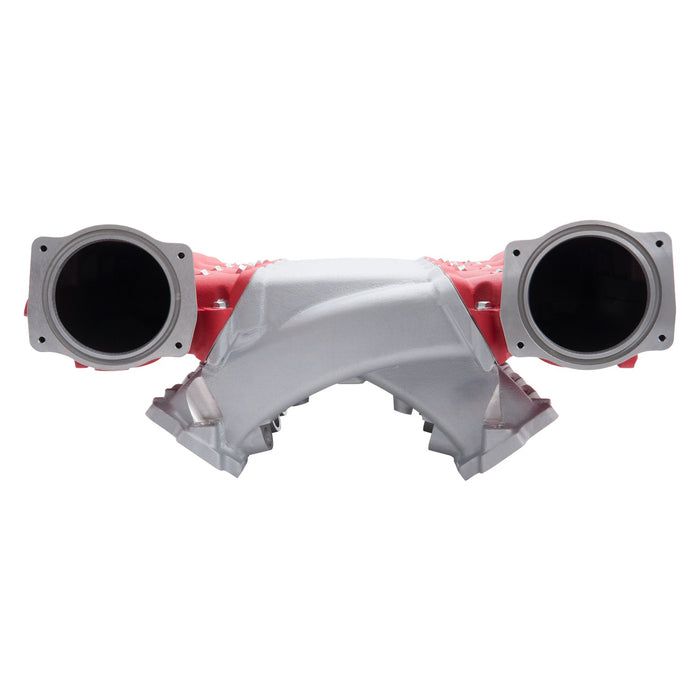 Edelbrock 7141 Edelbrock Cross-Ram GM LS3 Rectangular Port Intake Manifold LS Engines Red - Truck Part Superstore