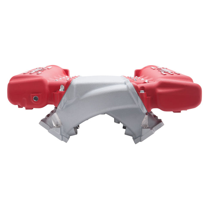 Edelbrock 7141 Edelbrock Cross-Ram GM LS3 Rectangular Port Intake Manifold LS Engines Red - Truck Part Superstore