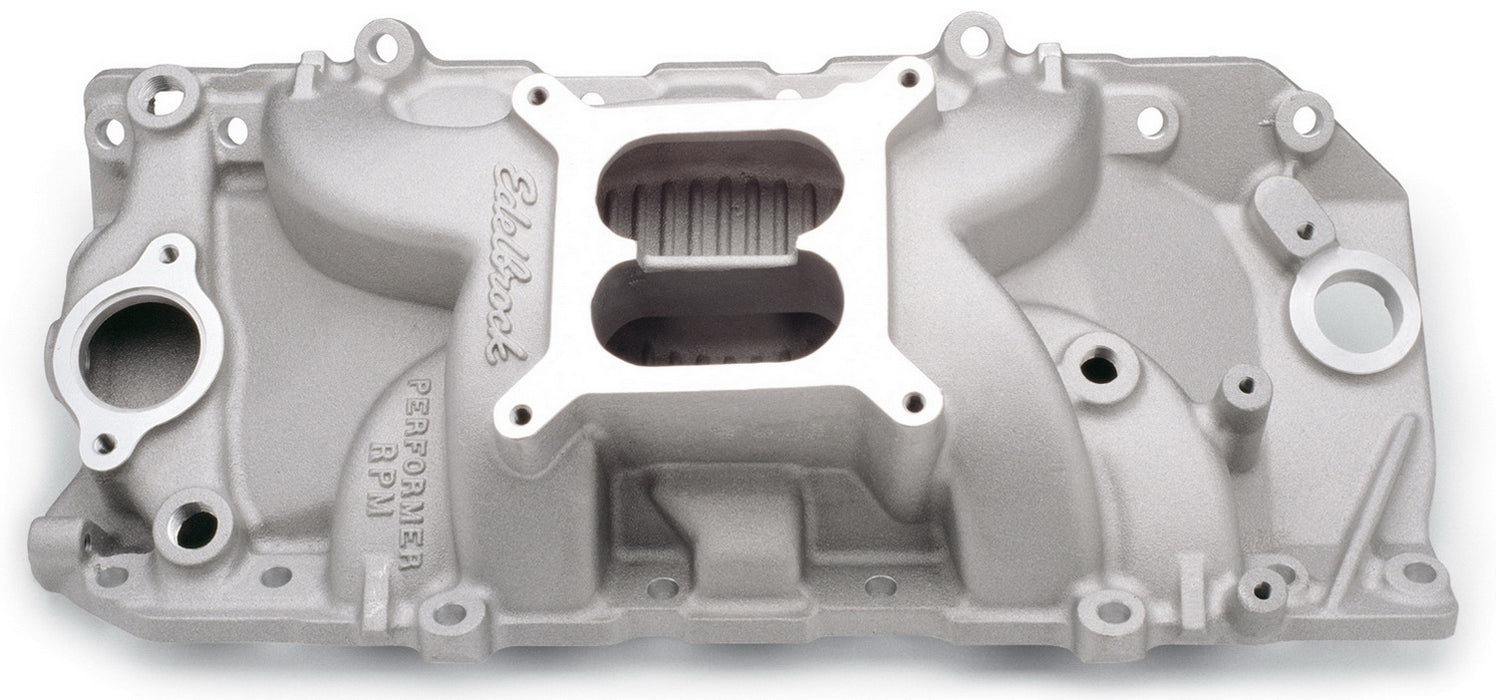 Edelbrock 7161 Edelbrock Performer RPM 2-O Intake Manifold for Chevrolet 396-502 Big-Block V8 - Truck Part Superstore