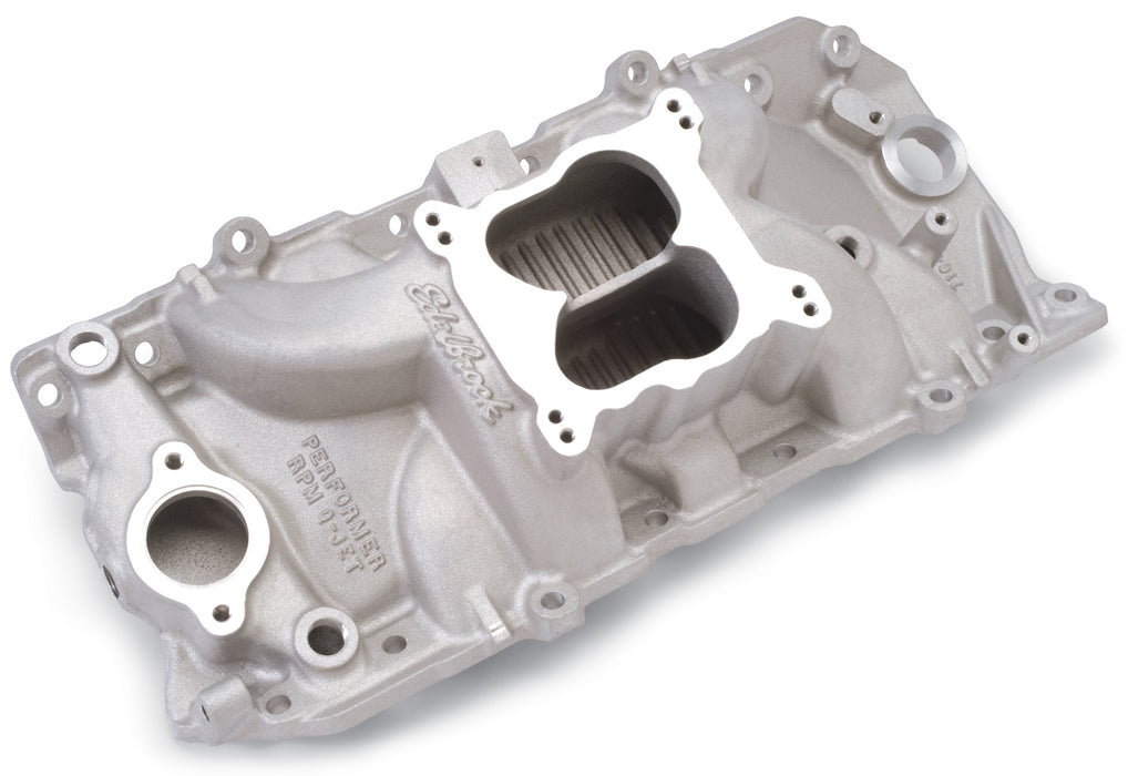 Edelbrock 7164 Edelbrock Performer RPM Q-Jet Intake Manifold for Chevrolet 396-502 Big-Block V8 - Truck Part Superstore