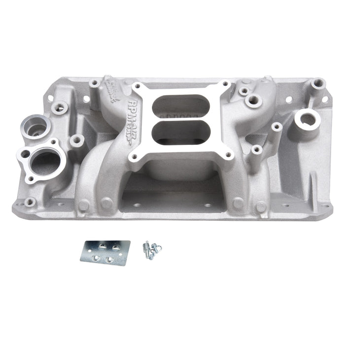 Edelbrock 7530 Edelbrock RPM Air-Gap AMC Intake Manifold for AMC 304-360-401 Small-Block V8 - Truck Part Superstore