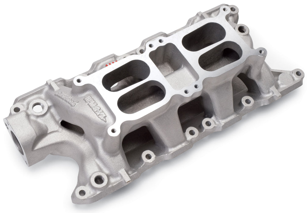 Edelbrock 7535 Edelbrock RPM Air-Gap Dual Quad Intake Manifold for Ford 289-347 Small-Block V8 - Truck Part Superstore