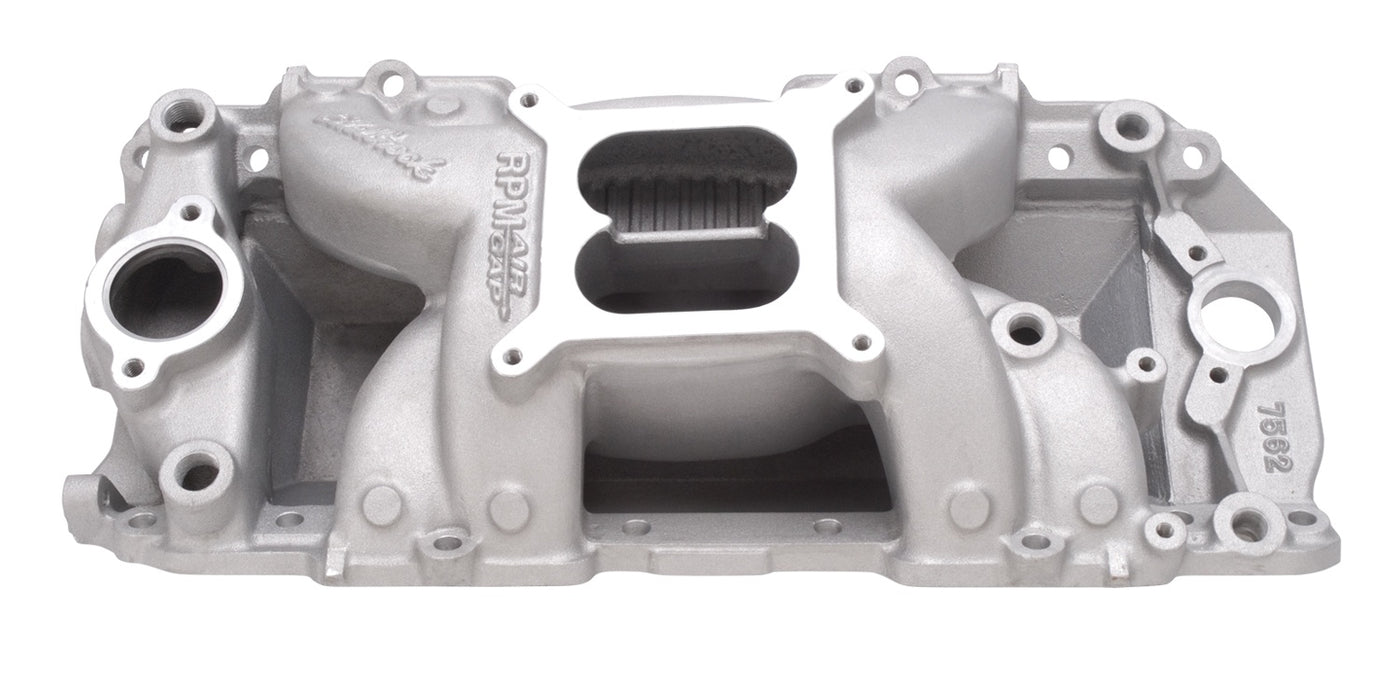 Edelbrock 7562 Edelbrock Performer RPM 2-R Intake Manifold for Chevrolet 396-502 Big-Block V8 - Truck Part Superstore