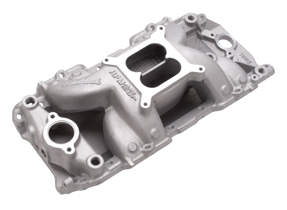 Edelbrock 7562 Edelbrock Performer RPM 2-R Intake Manifold for Chevrolet 396-502 Big-Block V8 - Truck Part Superstore