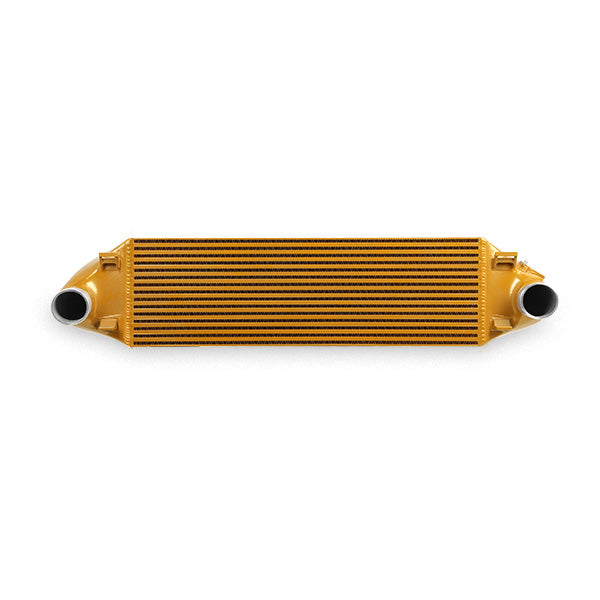 Mishimoto MMINT-FOST-13KPGD Ford Focus ST Intercooler Kit, 2013-2018, Gold Cooler, Polished Pipes - Truck Part Superstore