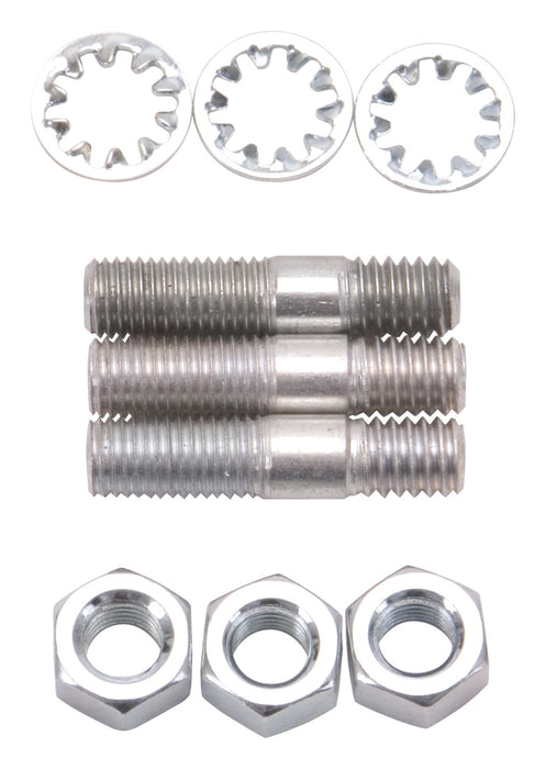 Edelbrock 8006 Edelbrock Carburetor Stud Kit for 3-bolt Flange carbs? - Truck Part Superstore