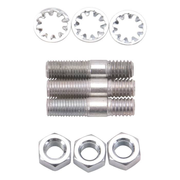 Edelbrock 8006 Edelbrock Carburetor Stud Kit for 3-bolt Flange carbs? - Truck Part Superstore