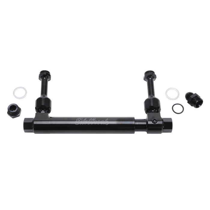 Edelbrock 8100 Edelbrock Adjustable Dual-Feed Fuel Log for Holley 4150/4500 Series Carburetors - Truck Part Superstore
