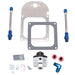 Edelbrock 8193 Edelbrock 4500 Flange Single Regulator Plate Kit - Truck Part Superstore