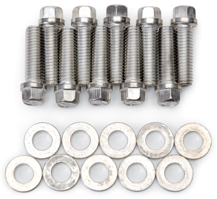 Edelbrock 8559 Edelbrock Intake Manifold Bolt Set for Pontiac Edelbrock manifolds - Truck Part Superstore