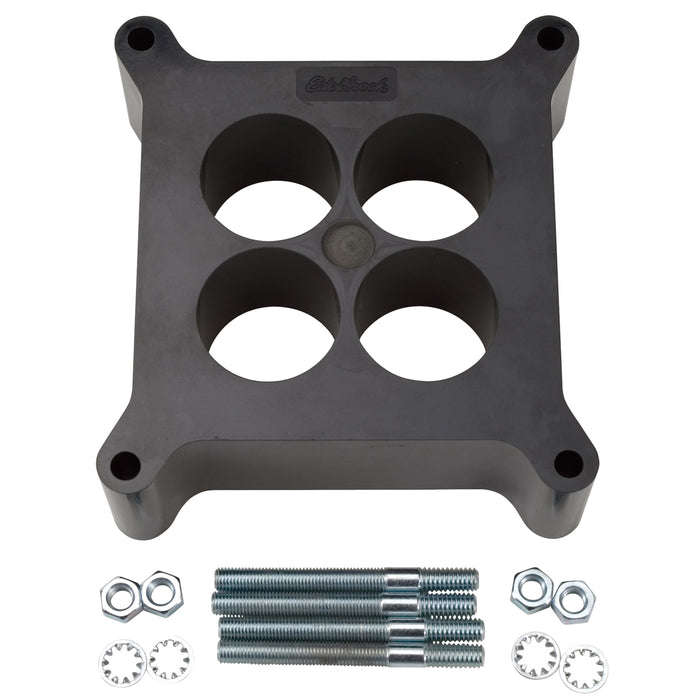 Edelbrock 8713 Edelbrock Carb Spacer 1-Inch Divided - Truck Part Superstore
