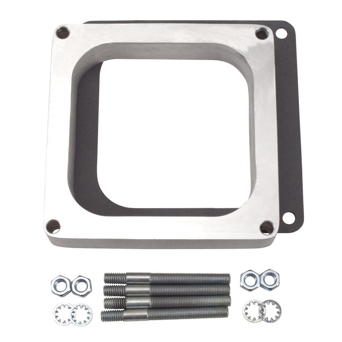 Edelbrock 8717 Edelbrock Carb Spacer 1-Inch Cloverleaf Design - Truck Part Superstore