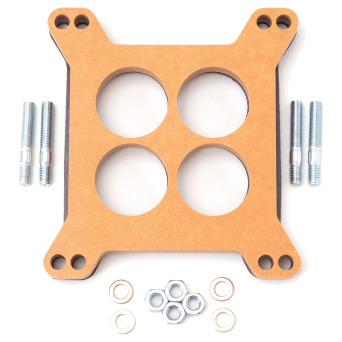 Edelbrock 8723 Edelbrock Carb Spacer 1/2-Inch Open Wood Design - Truck Part Superstore