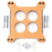 Edelbrock 8723 Edelbrock Carb Spacer 1/2-Inch Open Wood Design - Truck Part Superstore