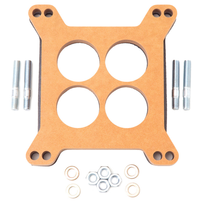 Edelbrock 8723 Edelbrock Carb Spacer 1/2-Inch Open Wood Design - Truck Part Superstore