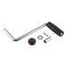 CURT 28960 CURT 28960 Replacement Direct-Weld Heavy Duty Trailer Jack Handle Kit - Truck Part Superstore